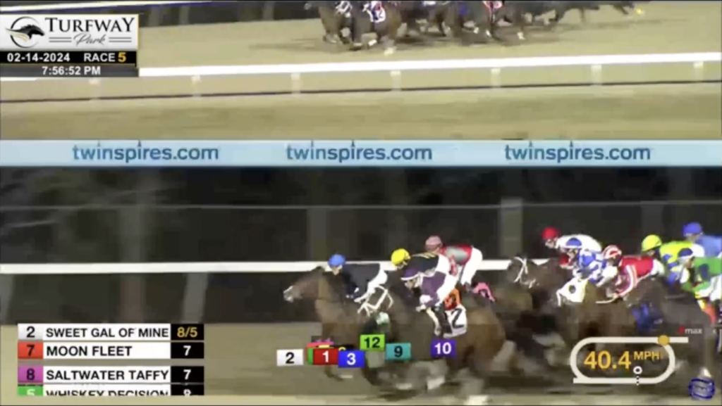 For Love and Honor runs her first race at Turfway.